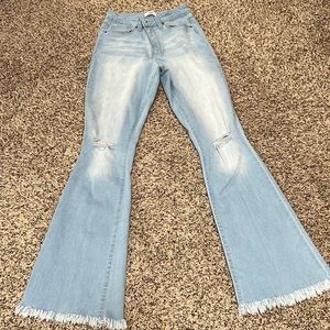 Jeans blue flare